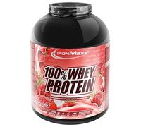 IronMaxx 100% Whey Protein Powder - Fresa 2350g en lata | proteína de suero en polvo hidrosoluble y baja en azúcar | muchos sabores diferentes