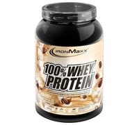 IronMaxx 100% Whey Protein Proteína en polvo - Latte Macchiato bote de 900g|proteína en polvo a base de proteína de suero de leche reducido en azúcar, soluble en agua | muchos sabores diferentes