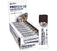 IronMaxx Barrita Proteica 30 Cookies & Cream 24x35g | Snack Saludable Alta en Proteínas | Sin Gluten ni Aceite de Palma | Bajo en Azúcar | Ideal para Deportistas y Vida Activa