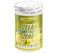 IronMaxx Clear Plant Protein Zero - Lemon Ice Tea 400 g bote | Polvo proteico vegetal sin azúcar | Proteína vegana soluble en agua | Bebida deportiva refrescante sin soja