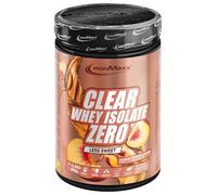 IronMaxx Clear Whey Isolate Zero LESS SWEET - Peach Ice Tea lata 400g | Aislado de proteína de suero transparente sin azúcar | Proteína transparente sin lactosa | Limonada proteica con sabor afrutado
