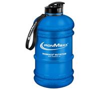 IronMaxx Galón de Agua - Azul Mate 2200ml | sin BPA & DEHP | botella a prueba de fugas con escala de medida | disponible en colores diferentes