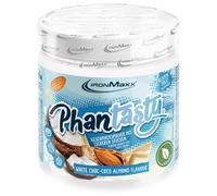 IronMaxx Phantasty - White Choc Coco Almond lata 250g | Sabor vegano en polvo con trozos de fruta o frutos secos reales | Perfecto sustituto del azúcar