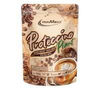 IronMaxx Plant Proteccino Cappuccino 500 g | Café Proteico Vegano con Cafeína y Extracto de Café | Alto Contenido en Proteínas | Sin Azúcar Añadido | Ideal para Deportistas