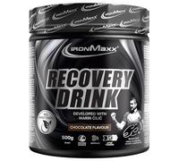 IronMaxx Recovery Drink en polvo - Chocolate 500g lata | En colaboración con Marin Čilić | Con dextrosa y minerales | Perfecto para después del entrenamiento