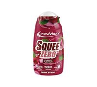 IronMaxx SqueeZero Cereza 65ml - Sirope Sin Azúcar ni Calorías | Prepara Hasta 8L de Bebida Refrescante | Sabor Intenso a Cereza | Ideal para Dietas y Estilo de Vida Saludable