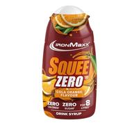 IronMaxx SqueeZero Cola Orange 65ml - Sugar and Calorie Free Syrup | Prepare Up to 8L of Refreshing Drink with Intense Flavor | Ideal for Diets & Healthy Lifestyle