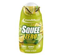 IronMaxx SqueeZero Lemon Lime 65 ml - Concentrated Syrup Without Sugar or Calories | Prepares Up to 8 L of Refreshing Drink | Intense Scent, Ideal for Diets and Healthy Lifestyle