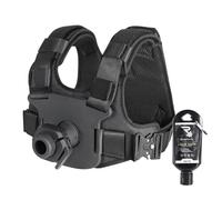 IRONPULSE® | Kit Gilet Lesté Musculation, Crossfit, Running - Compatible Poids Standard Ø50mm - 80 kg MAX - 2 Colliers Stop Disque & Magnésie Liquide Inclus - Entraînement Force Endurance Fitness