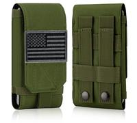 IronSeals Tactical Molle Phone Cover Case Heavy Duty Loop Belt Holste