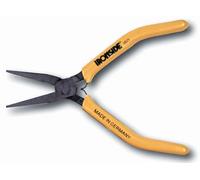 Ironside 121131 - Alicates planos electrónicos (130 mm, mangos recubiertos de plástico)