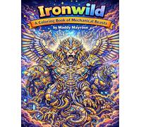 IronWild: A Coloring Book of Mechanical Beasts