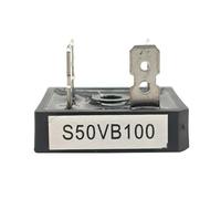 IRPWKJMK Módulo rectificador de Potencia monofásico de 2 Piezas, diodo Puente S50VB100, 50 A, 35 A, 25 A y 10 A(S50VB100)