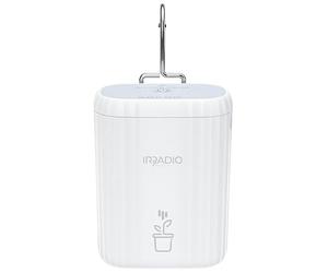 IRRADIO IR-DRIP - Kit de riego inteligente WiFi para plantas de interior y balcón | Extensión máxima 15 m | Alimentación con batería recargable | Control mediante APP