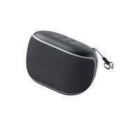 IRRADIO IR-SK800BT - Altavoz inalámbrico Compacto con Sonido Potente, BT 5.3, 6 h de autonomía, Impermeable IPX4, Manos Libres, TWS, USB-C, portátil con Carcasa de ABS y Tela Negra