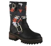 Irregular Choice Hojas de otoño, Botas de Moda Mujer, Black, 38 EU