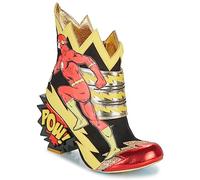 Irregular Choice Persiguiendo la Justicia, Botas Cortas al Tobillo Mujer, Black Red Yellow Gold, 39 EU