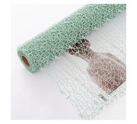 Irregular Hole Flower Wrapping Mesh | Breathable Floral Bouquet Net Wrap Papper, Fresh Flower Packaging Sheets for Florist & DIY Arrangements(08-matcha green)
