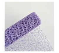 Irregular Hole Flower Wrapping Mesh | Breathable Floral Bouquet Net Wrap Papper, Fresh Flower Packaging Sheets for Florist & DIY Arrangements(12-light purple)