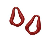 Irregular Hollow Earrings, Red Statement Earrings for women Daily Wear