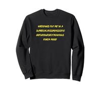 Irreverente, Divertido Regalo de Boda, Despedida de Soltero, Despedida de Soltera Sudadera