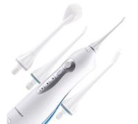 Irrigador bucal portátil Berdsen ClearJet X3, cuidado dental 4 boquillas, depósito de agua de 150 ml, sistema de limpieza dental, irrigador, cuidado bucal