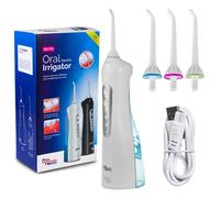 Irrigador oral de viaje para higiene bucal y cuidado dental con chorro de agua
