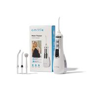 Irrigador Oral Inalámbrico Potente Cmiile, para una limpieza profunda, limpieza dental, mejora de la salud de las encías, 4 puntas, limpiador de dientes, limpiador de encías