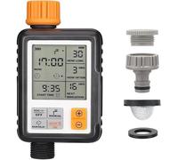IRRIGATECH Programador de Riego Automático 1/2”-3/4”, Temporizador Digital, Rain Delay, Modo Auto/Manual 1s-199min, Frecuencia 1h-15 Días, Pantalla LCD, Bloqueo Infantil (Mod.311_Digital Standard)