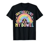 Irritable como Mi Gastroenterología Intestinal Colon Rainbow Humor Camiseta gráfica económica
