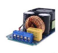 Irs2092s Class D Digital Audio Board 500w Hifi Amplificador Placa con Fuente de Alimentación Dual DC ± 55 V hasta ± 70 V para altavoces de 4 ohmios Alta eficiencia > 90% Diseño compacto Azul