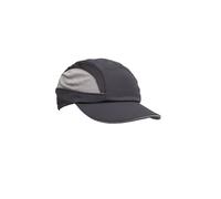 Irudek AIRCAP RP Gris - Gorra con casquete Interior en ABS, ventilada y Ajustable (52-65 cm), Visera Media 55 mm, Banda antisudor Dryfit, Bandas Reflectantes, Norma EN 812