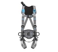 IRUDEK EXPERT 2 S-M - Arnés de seguridad con anillas dorsal y esternal, extensión dorsal, cinturón 3D EXO RIPSTOP, hebillas de acero cincado, sistema ANTISLIP, chip NFC Ready, EN 361 / EN 358