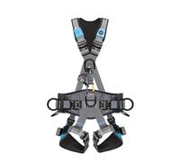 IRUDEK EXPERT 3 PRO S-M - Arnés anticaídas profesional con anillas dorsal, esternal y ventral, cinturón 3D EXO, hebillas K-EASY, mosquetón TWIST-LOCK y chip NFC Ready, EN 361 / EN 358 / EN 813