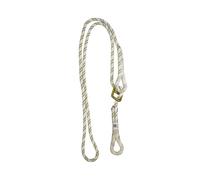 Irudek FASTEN 239 - Cuerda de Posicionamiento Regulable 2 m | Elemento de Amarre con Ajuste Manual | EN 358 | Uso Profesional en Trabajos en Altura | EPI Seguridad Laboral