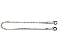 Irudek NEXION 150 - Cuerda de conexión semiestática Irudek Nexion 150, longitud 1,5 m, diámetro 12 mm, uso como cabo de sujeción o elemento de unión, incluye protectores en extremos, EN354