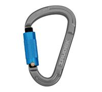 Irudek SILVERLIGHT 990 - Mosquetón automático de Aluminio con Cierre Tri-Lock de Triple acción y Nariz ciega, Apertura 23 mm, Resistencia 25 kN, Ligero y Duradero, Certificado EN 362 B