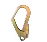 Irudek STEELSAFE 39 - Gancho de Acero Due-Lock con Apertura 50 mm | Conector Automático Alta Resistencia 25 kN | Tratamiento Anticorrosión | EN 362 A/T | EPI Trabajos en Altura