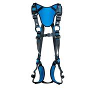 IRUDEK WIND 1 L-XXL | Arnés anticaídas de cuerpo completo ligero con anclajes textiles dorsal y frontal, hebillas K-EASY de ajuste rápido, acolchado transpirable, certificado EN 361 y EN 1497