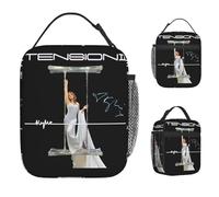 IRUHHGU Bolsa de almuerzo firmada por Kylie Minogue Album Tension II Lunch Box School Portable Insulated Tote Food Bags Designer Cooler Bag