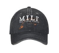 IRUHHGU Gorra de béisbol Casual para Hombre y Mujer con Denim Desgastado Milf Running Golf Ajuste Ajustable Gorras