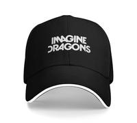 IRUHHGU Gorra de béisbol Loom Sun Summer Women Men Imagine Dragons Letra Nombre Estampado Gorra de Camionero Gorra Snapback Vintage a Prueba de Sol