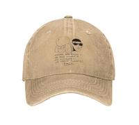 IRUHHGU Gorra de béisbol Papota de CA7RIEL & Paco Amoroso Vintage Gorra de Sol de algodón Desgastado para Hombres y Mujeres Viajes al Aire Libre Gorra Suave sin Estructura