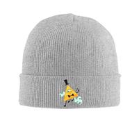 IRUHHGU Gorra de Fanart de Gravity Family Falls Bill Cipher Otoño Invierno Skullies Gorros Holgados Gorras de Punto para Hombres Mujeres