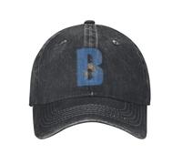 IRUHHGU Gorras de béisbol de Estilo Unisex Hit Me Hard and Soft Gorras de Mezclilla desgastadas lavadas Gorra de Golf al Aire Libre Retro sin Estructura Soft Sun