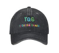 IRUHHGU Gorras de béisbol de Estilo Unisex TQG Lyrics Manana Sera Gorras lavadas desgastadas Sombrero Casual Outdoor Travel Soft Snapback
