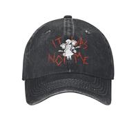 IRUHHGU Gorras de béisbol de Juego Fran Bow Flowers para Hombres y Mujeres con Gorra Snapback desgastada It Was Not Me Outdoor All Seasons Travel Adjustable