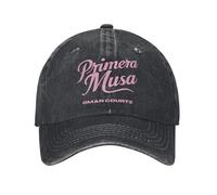 IRUHHGU Gorras de béisbol para Hombres y Mujeres Omar Courtz Primera Musa Tour Album Sombreros de Mezclilla Desgastados Vintage Entrenamientos al Aire Libre Ajustables