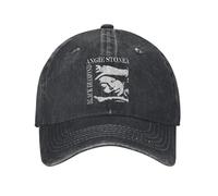 IRUHHGU Rip Angie Stone Memory Hombres Mujeres Gorras de béisbol Cantante 1961-2025 Música Desgastado Denim Sombrero Exterior Sin Estructura Snapback Suave
