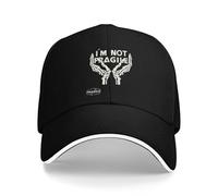 IRUHHGU Soy frágil, Pero no Soy Tan frágil Sombreros de sándwich Unisex, Gorra al Aire Libre Sombreros para el Sol Gorra de béisbol Ajustable